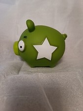Angry Birds Green Plastic Piggy Bank.