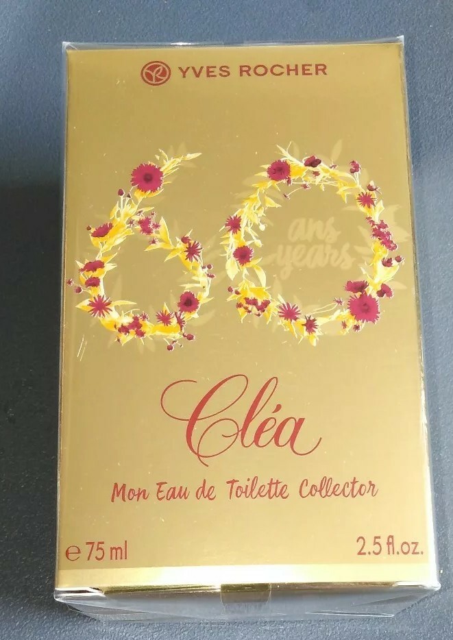 Eau de toilette CLÉA Yves Rocher 75ml cadeau idéal collector sous blister