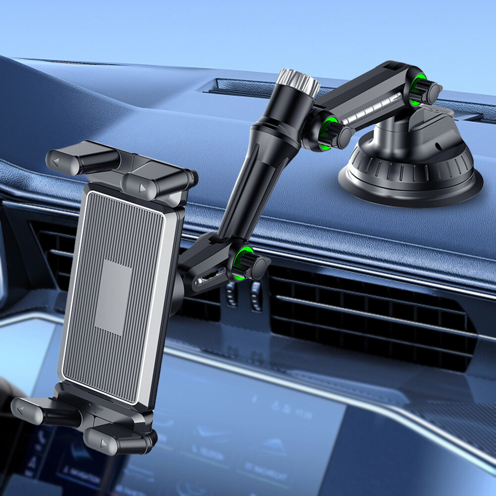 360° Rotating Suction Cup Phone Mount for Dashboard & Windscreen