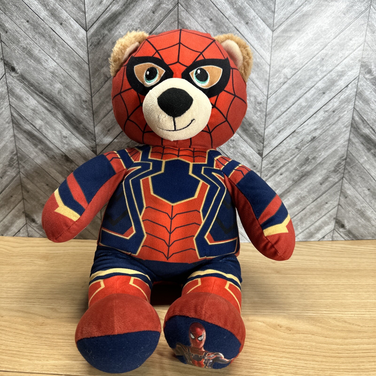 Build-A-Bear, Spider-Man Marvel  Avengers Bear Plush Soft Toy  16