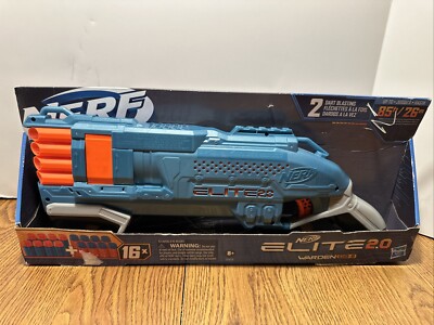   Nerf  Elite 2.0 Warden DB-8 Smart AR 8-Shot Spring-Action Foam Dart Blaster