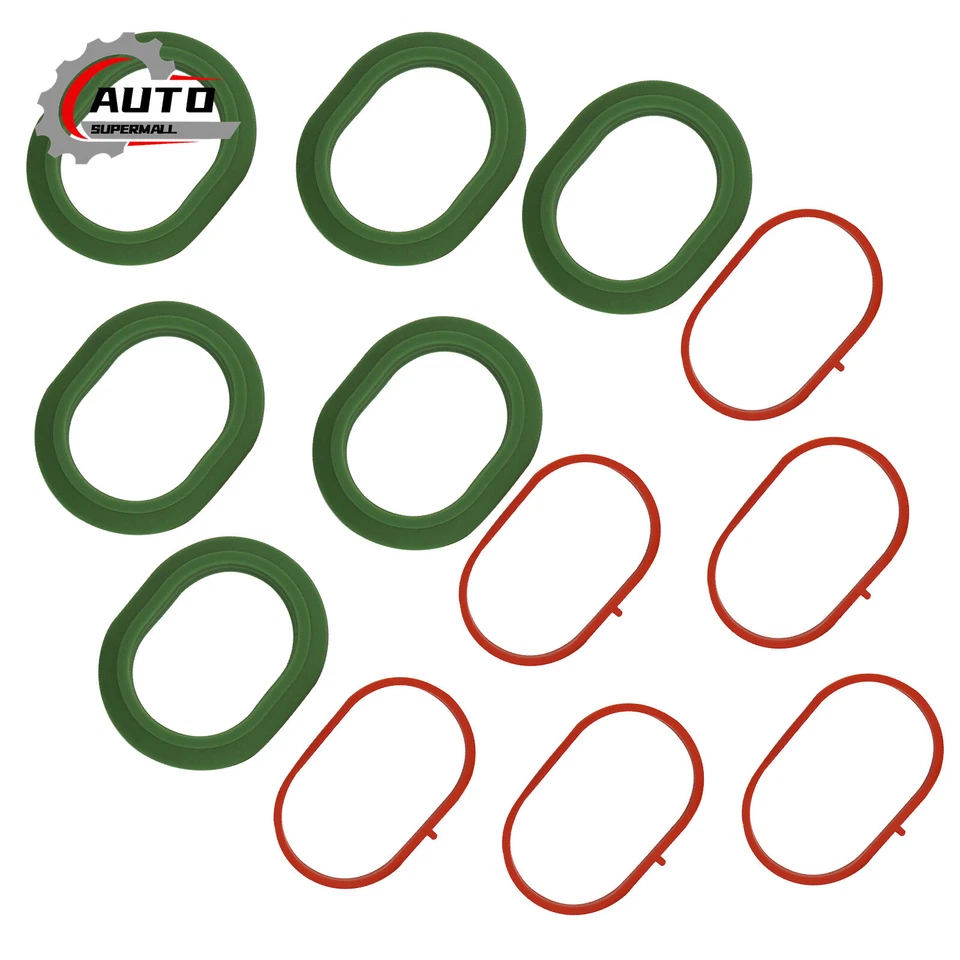 Intake Manifold Gasket Set For 2012-2018 Mercedes-Benz E350 C350 C300 E400 3.5L  Foto 2 de 4