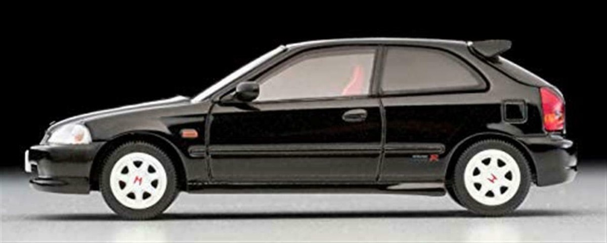 CIVIC HATCHBACK 黒 ミニカー Tomica Limited Vintage Neo 1/64 LV-N158c Honda Civic Type R