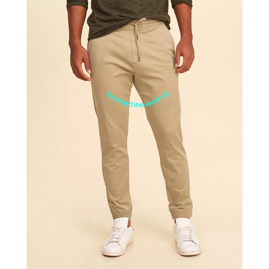 Advanced stretch skinny top twill jogger pants