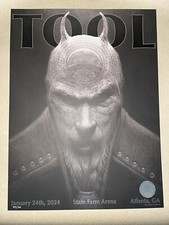 Tool Poster 1/24 2024 State Farm Arena Atlanta Georgia Ed Binkley ☄️MJK