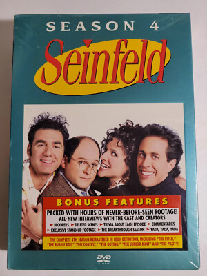 Seinfeld - Season 4 BRAND NEW SEALED DVD Seinfeld