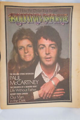 ROLLING STONE MAGAZINE # 153 JANUARY 31 1974 PAUL & LINDA