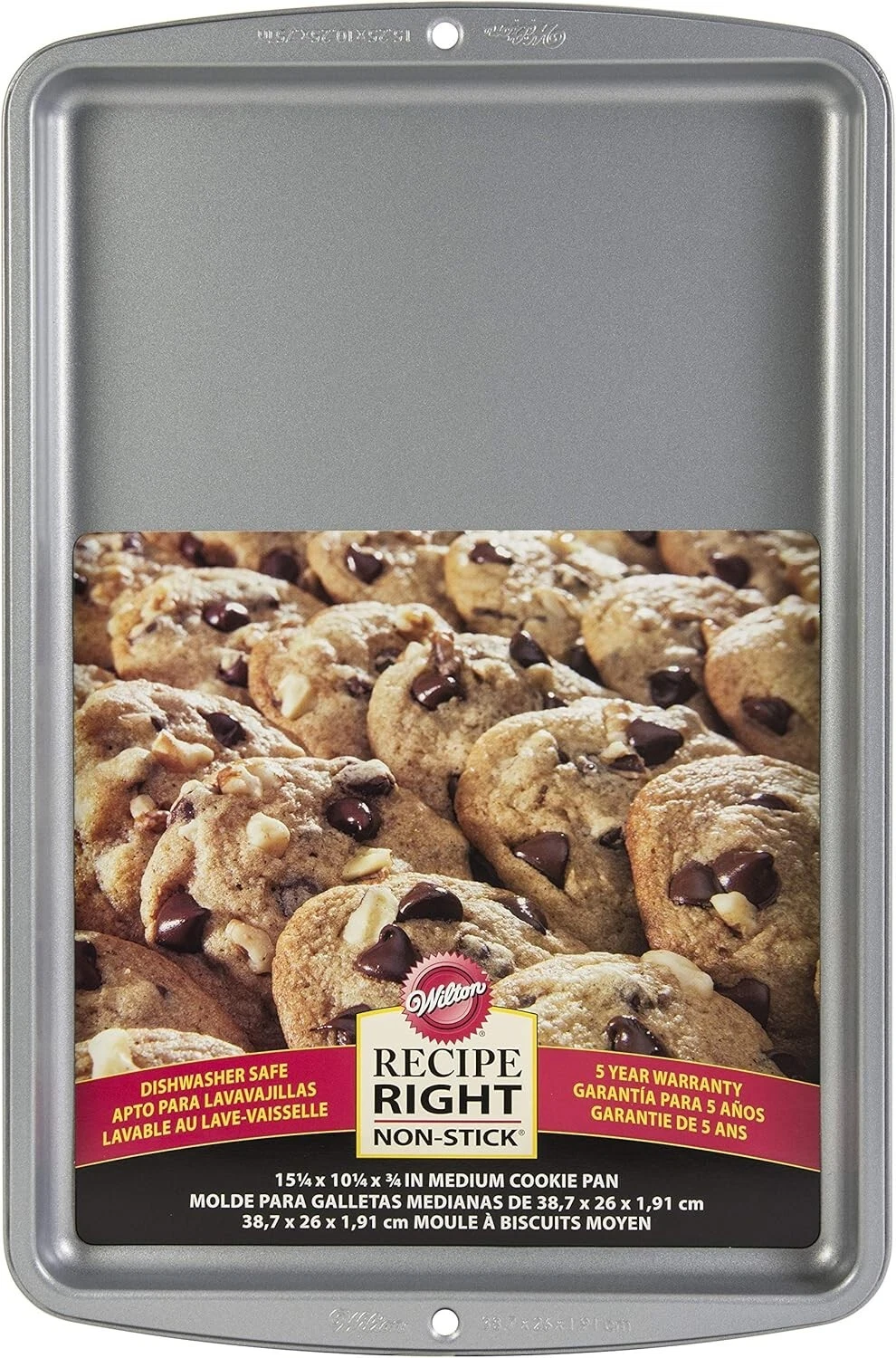 Wilton Recipe Right 15.25" x 10.25" Medium Non-Stick Cookie Pan 191003195