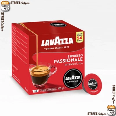 216 CIALDE CAPSULE CAFFE' LAVAZZA A MODO MIO MISCELA PASSIONALE ORIGINALI