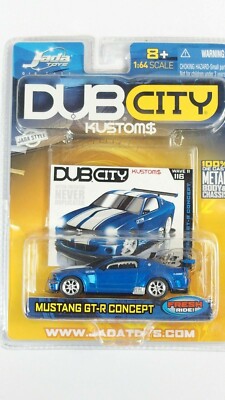 Jada Toys Die Cast - Dub City Customs 1:64 - Muscle-Car Mustang GT-R Concept NEU