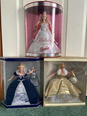 vintage lot of barbies ken dolls