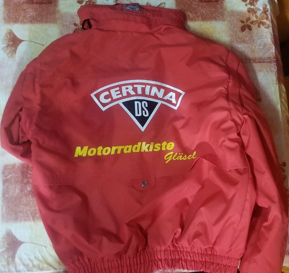 Suzuki GSXR Motorcycle Leather Jacket Motorbike Riding Jacket - Red - xl - Image 2 of 3