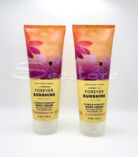 Bath Body Works Forever Sunshine Ultimate Hydration Body Cream 8 oz Set of 2