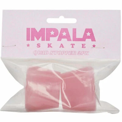 Impala 2 Pack Stoppers Pink Rollschuh-Stopper Ersatz-Bremse Rollerskating Skate