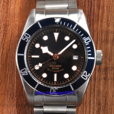 Sterile 41mm Sapphire Glass Men's Corgeut Waterproof Automatic Watch