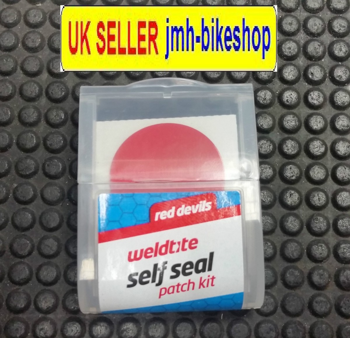 WELDTITE RED DEVILS BICYCLE CYCLE INNER TUBE SELF SEAL PUNCTURE REPAIR  PATCH KIT