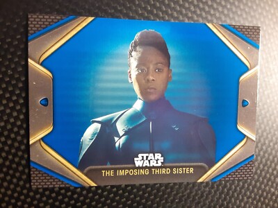 2023 Topps Star Wars OBI-WAN KENOBI Season 1 BLUE PARALLEL #27 Imposing Sister