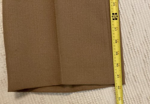 Vintage 70’s Disco Mens Leisure Suit Jacket and Pants in Beige by Don Williams - Picture 12 of 23