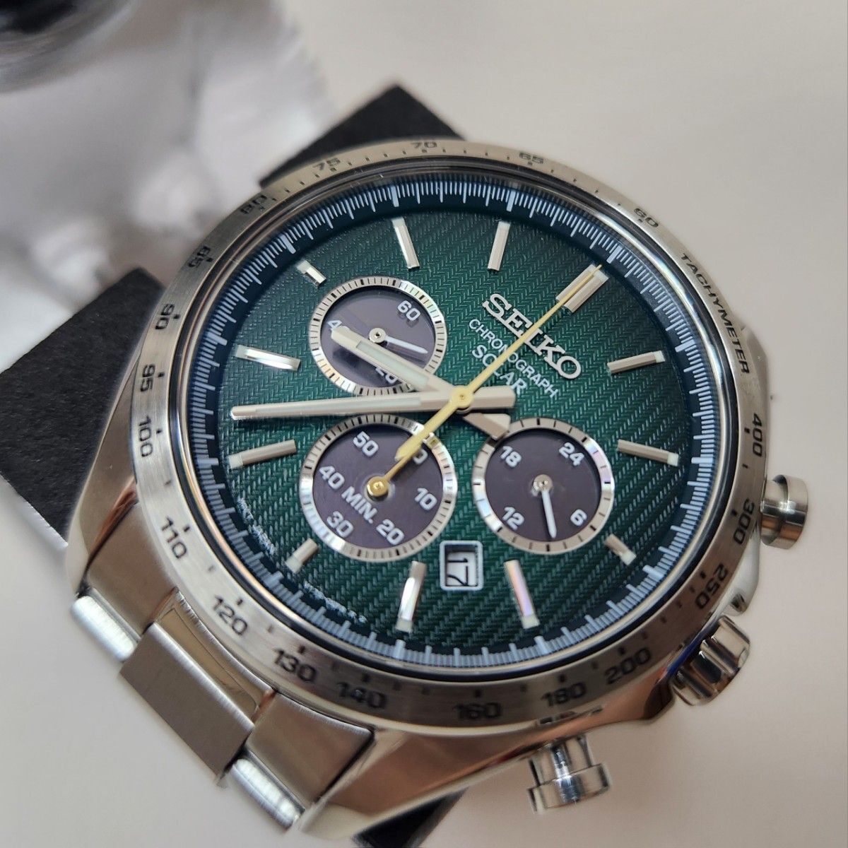 Seiko V175-0FA0 Limited Edition Chronograph Date Solar Mens Seiko V175-0FA0 Limited Edition Chronograph Date Solar Mens