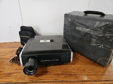 Kodak Carousel Custom 860H Slide Projector Vintage w/Carrying Case FOR PARTS