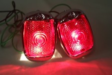 40 Chevrolet Pickup Truck First Series Rear Tail Lights Lamps Left Right Set New 40 Chevrolet Pickup Truck First Series Rear Tail Lights Lamps Left Right Set New