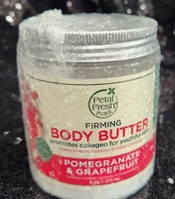  Petal Fresh Pure Firming Body Butter, Pomegranate & Grapefruit, 8 oz (237 ml)