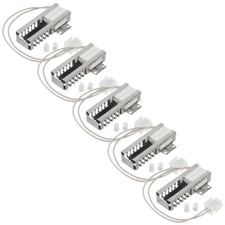 5pcs WB13K21 Gas Range Oven Igniter Fit for GE Samsung NX58H5600SS NX58h9500WS