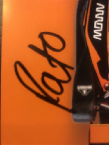 2022 Autographed Indycar Info Picture Card Pato O'Ward #5 Team Arrow Auto Chevy - Picture 2 of 3