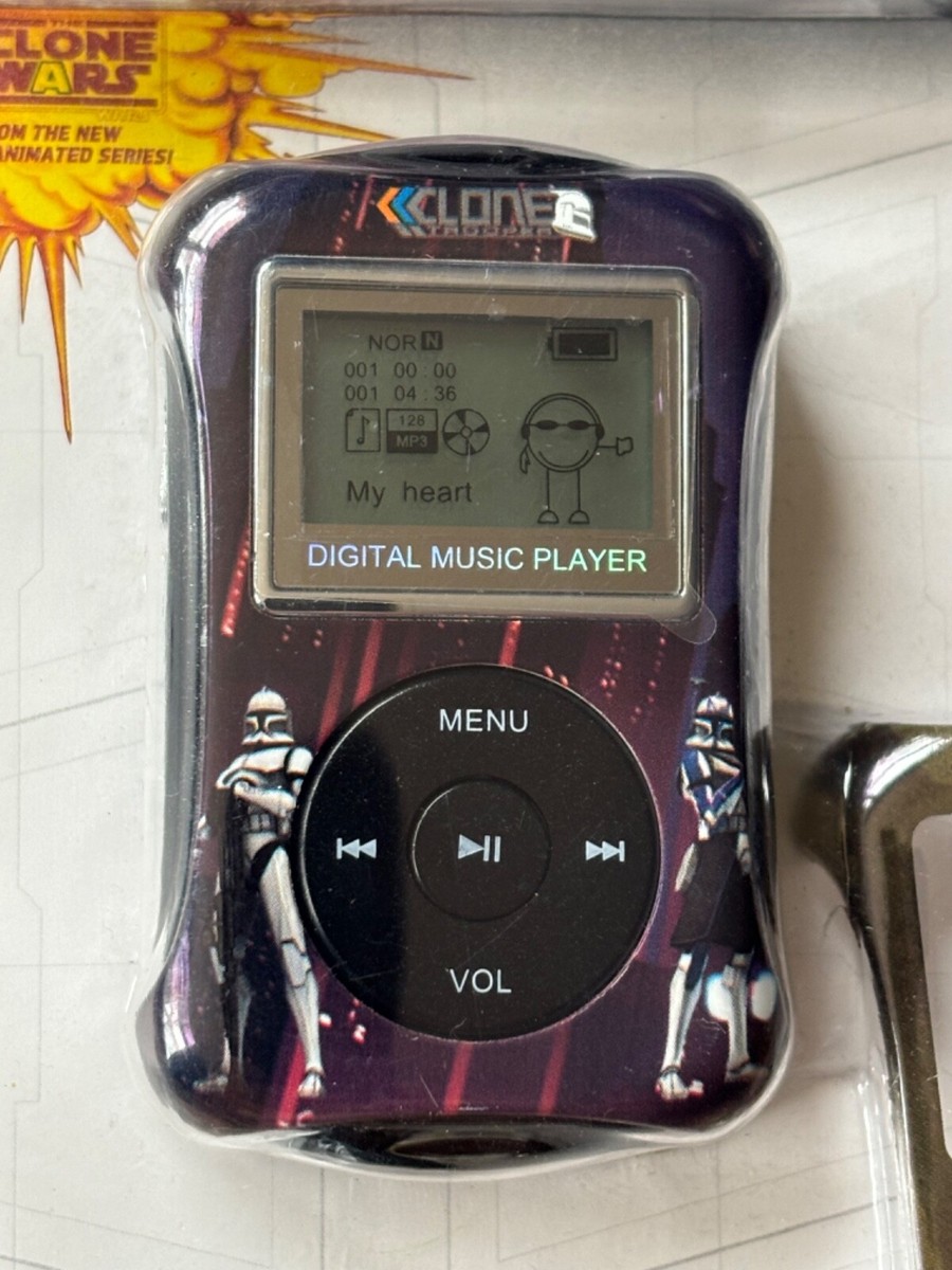 スター・ウォーズ　オリジナルMP3プレーヤー Star Wars: The Clone Wars MP3 Player - GeekAlerts
