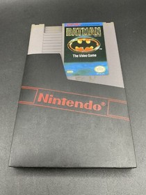Batman: El Videojuego Nintendo NES, 1985 Juego con Funda Solo DE COLECCI&Oacute;N PROBADO FUNCIONANDO