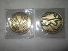 2 WW1 1914-2014 ALLIES FIGHT Military Forces Military Aviation Medal Token