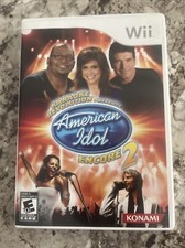 Nintendo Wii Karaoke Revolution American Idol Encore 2 Wii - Complete VGC