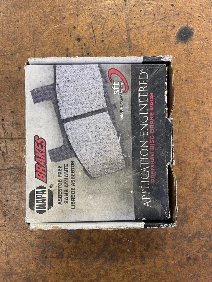 Juego Pastillas Freno Traseras Mercedes W116 W123 W126 300SE 300SEL Napa AE-736 355017441 Foto 4 de 4