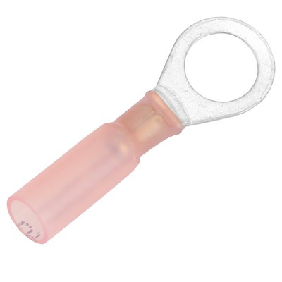 100) High Temperature Non-Insulated Ring Connector 22-18 Gauge AWG 5/16" Stud Electrical Wire - Foto 10