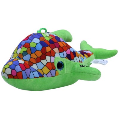 Roca Globos 2021 Delfin Kuscheltier 33 cm grün gebraucht