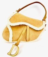 HARD TO FIND Christian Dior Shearling Saddle ...