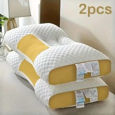 3D Knitted Cotton Massage Pillow 2pack 
