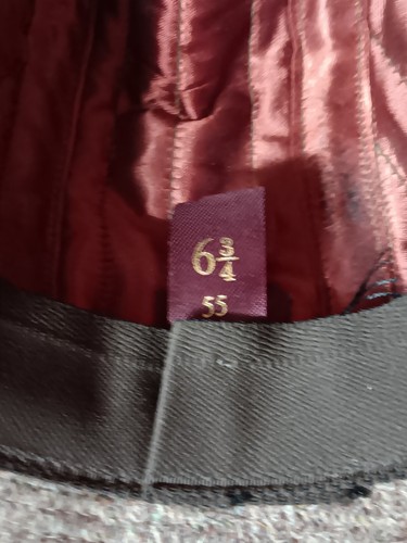 Dunn & Co. 100 % Wolle Fedora Hut Made in Britain Größe 6 3/4 - Bild 5 von 8
