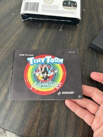 Nintendo NES Game Tiny Toon Adventures CIB Complete In Box 