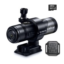 2K Dual Lens Motorcycle Helmet with 2.4G Remote Control, Front and Rear Bike ...