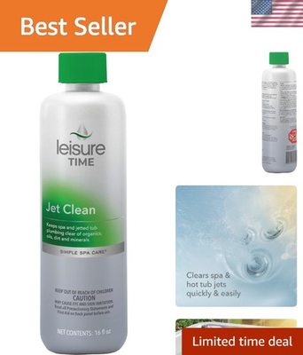 #ad #ad Effortless Spa Maintenance: Jet Clean Hot Tub Cleaner 16oz for All Sanitizers $26.99