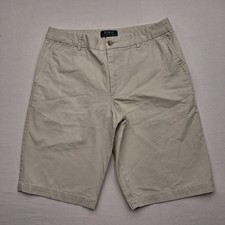 Polo Ralph Lauren Boys Chino Shorts Size 18 XL Khaki Preppy Youth Casual