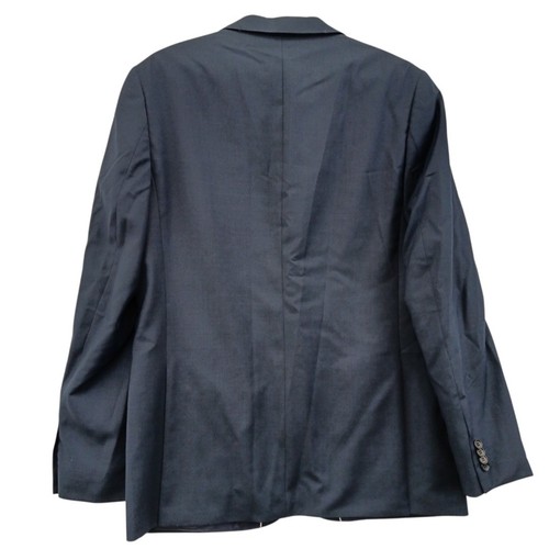 BNWT Daniel Hechter Men's Suit Jacket In Navy Blue Wool Mix Blazer UK 40" Long - Picture 3 of 24