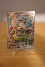 Pokémon Meowth Illustration Rare Holo Me02: Phantasmal Flames 106/094 70HP