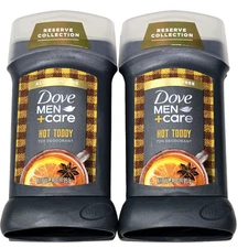 2 Pack Dove Men Care Hot Toddy 72h Deodorant 3oz