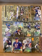 DREW BLEDSOE AHMAN GREEN 1999 FLEER ULTRA GOLD MEDALLION PARTIAL SET 59 CARD LOT