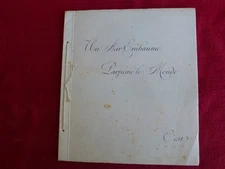 CATALOGUE PUBLICITAIRE VERS 1910 UN AIR EMBAUME PARFUME LE MONDE RIGAUD