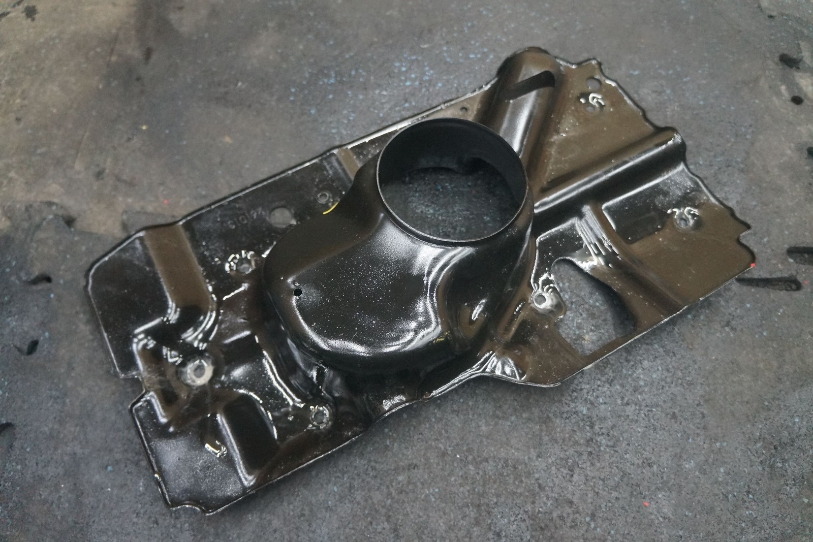 Engine Oil Sump Pan Shield Guard Panel 251166 OEM Ferrari California 2010
