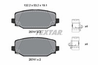 Textar Bremsbelagsatz BremsklöTze FüR Jeep Grand Cherokee L V WL