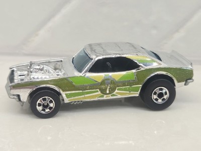Hot Wheels Heavy Chevy 1977 Blackwall Super Chromes Very Rare Hong Kong Loose